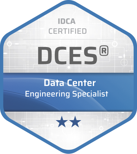 DCES certification badge